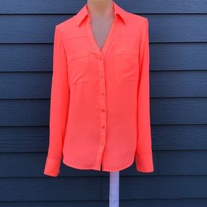 Express button up blouse Size XS